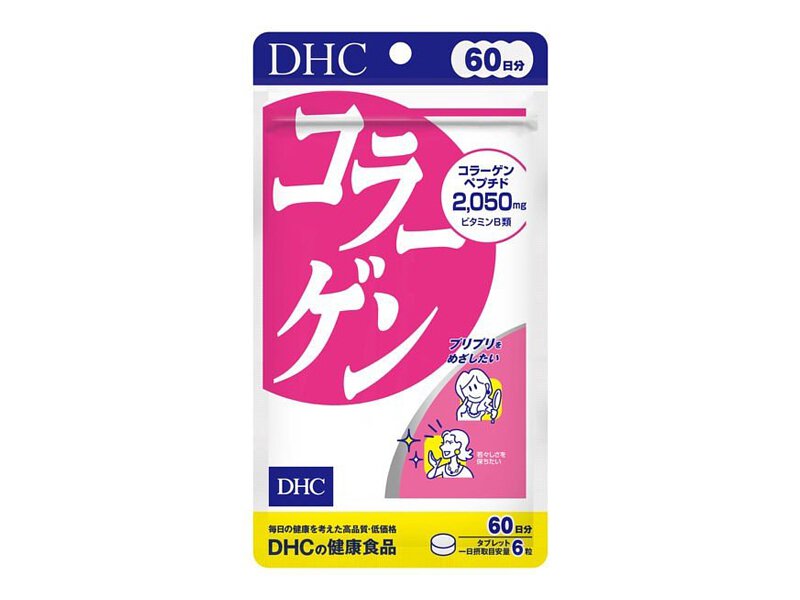 🇯🇵Japan｜Gives skin smooth, delicate and soft feeling｜DHC Collagen Collagen (60 days)