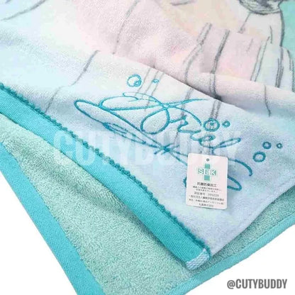 DISNEY Japan Disney Antibacterial Deodorant Mini Towel - Ariel ディズニープリンセスリトルマーメイドアリエル