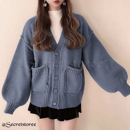 🇯🇵日本 ￨ 百搭流蘇口袋針織外套（8色入）[ss-San955]