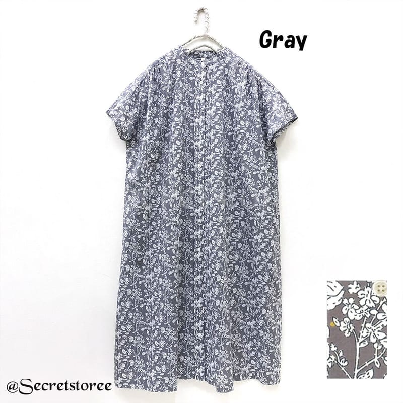 🇯🇵日本 ￨日系感滿滿花花連身裙 one-piece 23410521569 Hare no hi hana one piece ハレノヒ 花柄プリントワンピース