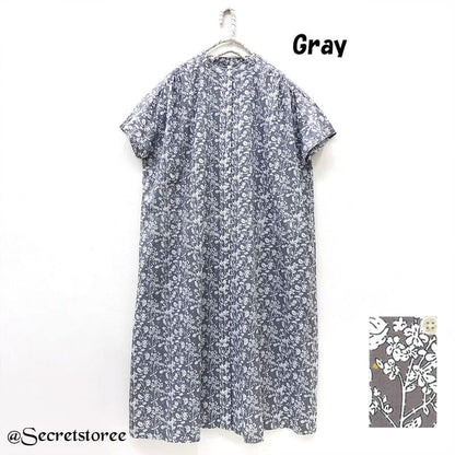 🇯🇵日本 ￨日系感滿滿花花連身裙 one-piece 23410521569 Hare no hi hana one piece ハレノヒ 花柄プリントワンピース