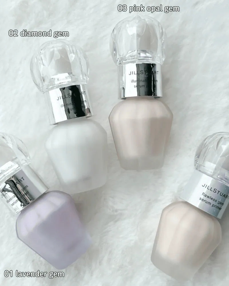 🇯🇵日本 ♥ [限定] JILL STUART Illuminating Gem Serum Primer Mini 迷你煥彩寶石精華妝前乳 15ml / Flawless Gem Serum Primer Mini 迷你無瑕寶石精華妝前乳 15ml