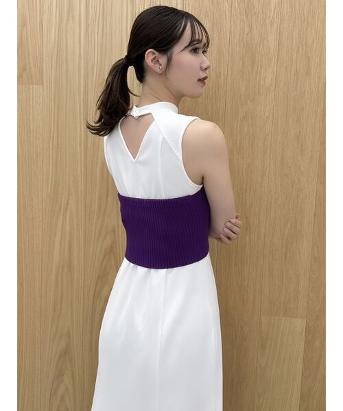 (50%off)🇯🇵 JAPAN ♥ Double-Zip Ribbed Knit Bustier 雙拉鍊羅紋針織背心 (2色) jr5693