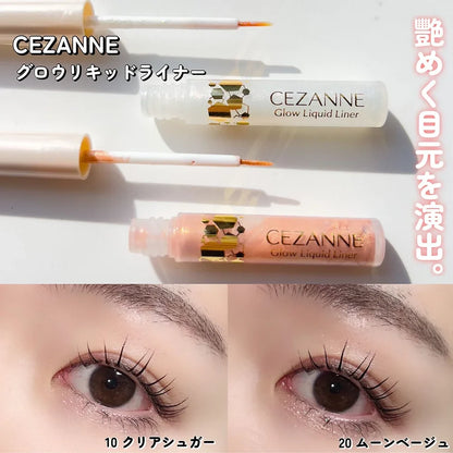 🇯🇵日本 [限定] CEZANNE 多用途淚袋造型透明感閃亮纖細眼線液筆 [30 Heart Fizz 櫻花粉色]
Glow Liquid Eyeliner Liner セザンヌ グロウリキッドアイライナー 30 ハートフィズ