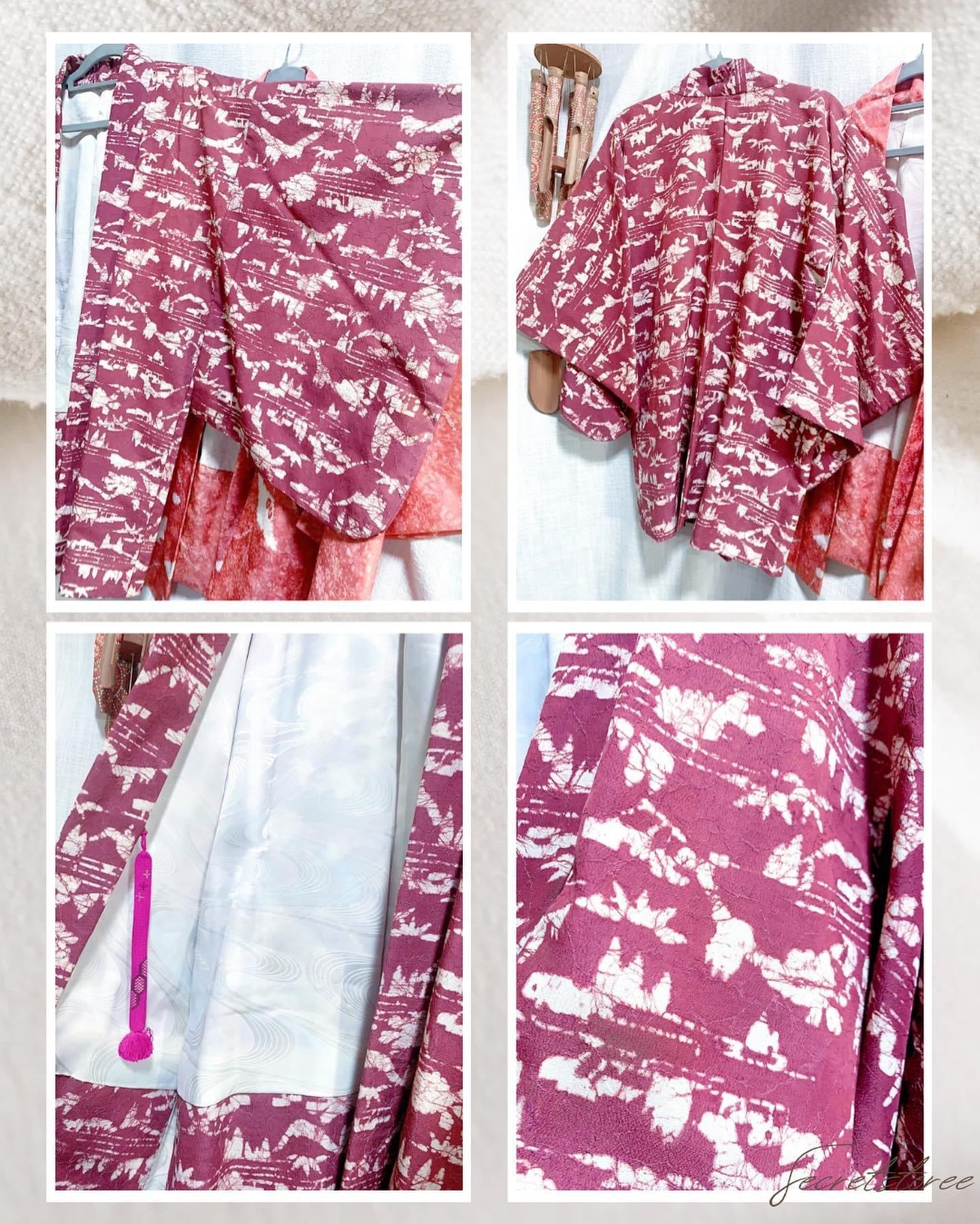 🇯🇵JAPAN Vintage ♡ Clothes(Haori/Kimono/Yukata)｜ 🇯🇵日本古著 ♡ 伝統百搭衣服💮(👘羽織/和服/浴衣)｜🔎SS-vin33 🔎SS-vin34