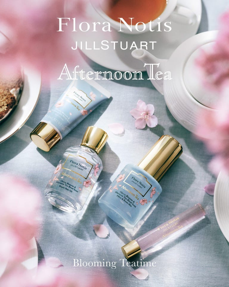 🇯🇵日本限定品 ♥ Flora Notis Jill Stuart Cherry Blossom & Afternoon Tea Blend Repair Hair Oil 櫻花&紅茶混合 修復髮油