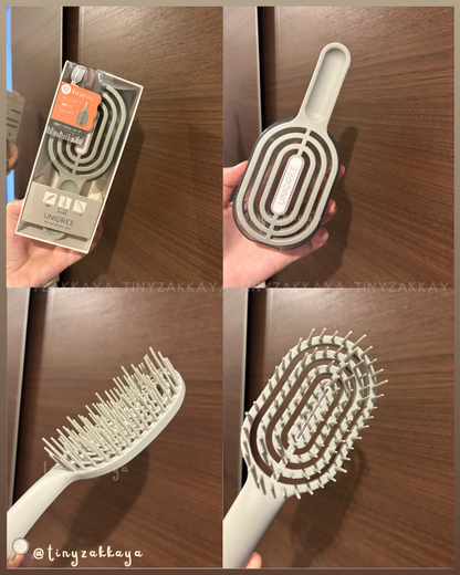 🇯🇵日本 ♥ UNIQREE 4way Smooth Hairbrush 4way順滑髮梳 ＼即使再忙碌也能省時又輕鬆！每天都能進行的美髮護理✨／ UNIQREE 4wayスムースヘアブラシ