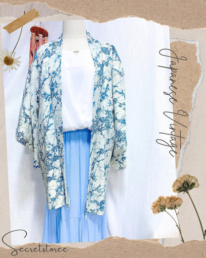 🇯🇵JAPAN Vintage ♡ Clothes(Haori/Kimono/Yukata)｜ 🇯🇵日本古著 ♡ 伝統百搭衣服💮(👘羽織/和服/浴衣)｜🔎SS-vin035