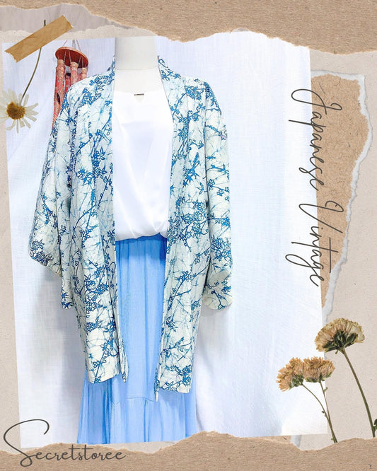 🇯🇵JAPAN Vintage ♡ Clothes(Haori/Kimono/Yukata)｜ 🇯🇵日本古著 ♡ 伝統百搭衣服💮(👘羽織/和服/浴衣)｜🔎SS-vin035
