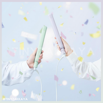 🇯🇵Japan｜❤️Spring season marks the beginning of a new life❤️｜SALONIA 2024 Spring/Summer Limited Edition CELEBRATE Straight Hair Clip Curly Hair Clip 2way 