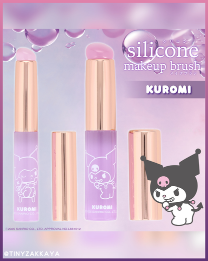 🇯🇵日本 ♥ SANRIO限定 x SHOBIDO Silicone Makeup Brush 矽膠化妝刷 (2支套裝) My Melody & Kuromi
