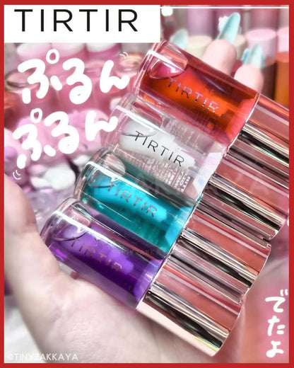 🇯🇵Japan TIRTIR My Glow Lip Oil｜Reduce lip lines and create nutritious and healthy pouty lips｜Multi-purpose highly moisturizing lip essence oil ティルティルマイグロウリップオイル