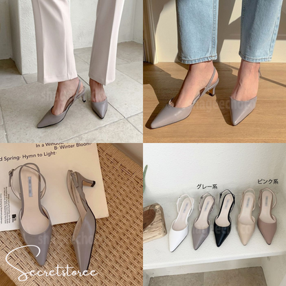 🇰🇷Made in Korea｜OL pointed toe 5CM high heel shoes
 ★ Product Code 🔎 SS-gsb2f76