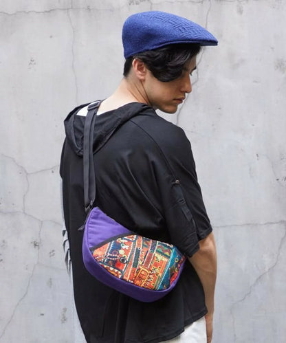 🇯🇵Japan｜Ethnic embroidery crescent side backpack 
◇ Japan Back slit ribbon sheer shirt 🔎 ɪᴛᴇᴍ ɴᴏ.： SS-jr445246 