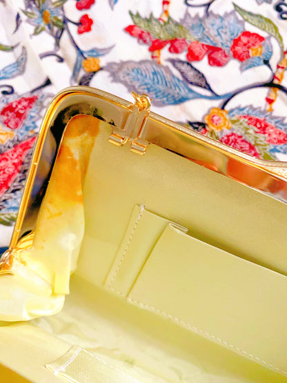 🇯🇵JAPAN Vintage ♡ Bags(Frame Purse/Frame Clutch/Kuchi Bag/Wallet)｜ 🇯🇵日本古著 ♡ 手袋(金襴錦織西陣織和裝手袋/口金袋/銀包)｜🔎 ss-vin337