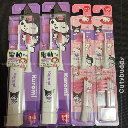 🇯🇵日本製 SANRIO 電動牙刷 KUROMI/MELODY