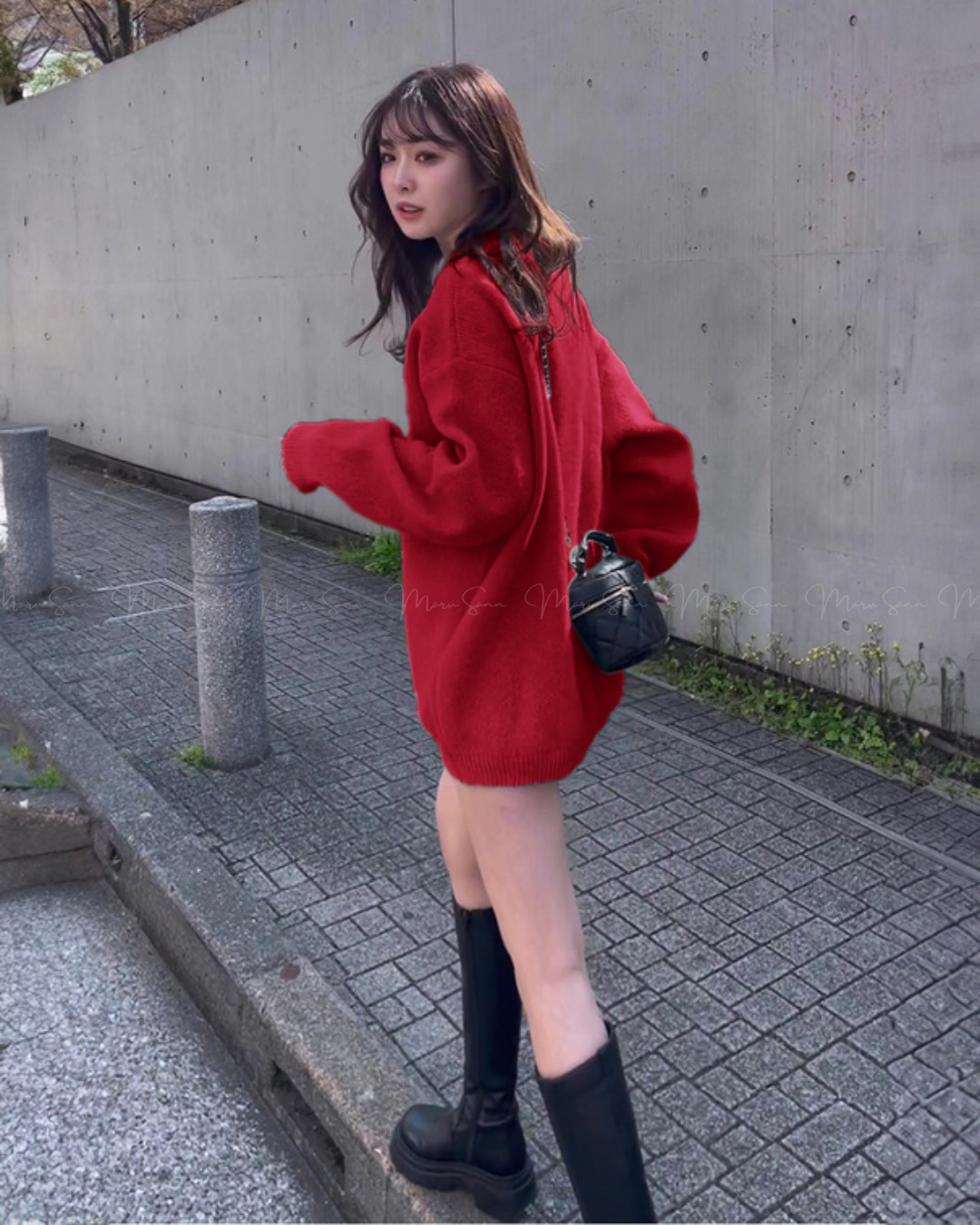 🇯🇵 JAPAN
♥ 粉嫩色男友風馬海毛寬鬆長版針織毛衣

🔎 ɪᴛᴇᴍ ɴᴏ.： SS-jg12380