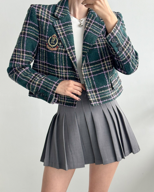 🇰🇷KOREA 
♥ 英倫風格仔短外套 SS-KSS99079410