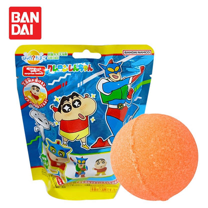 🇯🇵Japanese BANDAI Bikkura Tamago Crayon Shin-chan Bath Balls (5variants/ 75g) BANDAI Crayon Shin-chan Bath Balls (Bath Balls/Bath Agents/Bath Salts) クレヨンしんちゃんオレンジのかおり