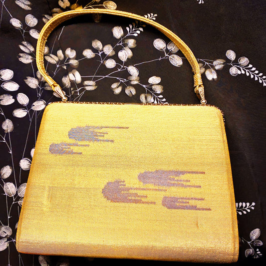 🇯🇵JAPAN Vintage ♡ Bags(Frame Purse/Frame Clutch/Kuchi Bag/Wallet)｜ 🇯🇵日本古著 ♡ 手袋(金襴錦織西陣織和裝手袋/口金袋/銀包)｜🔎ss-vin402