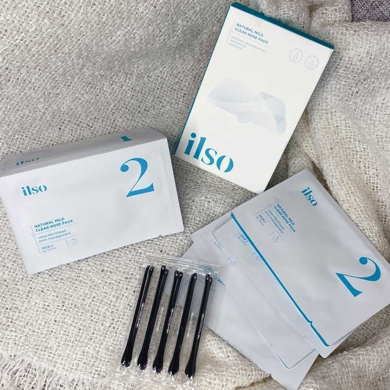 🇰🇷韓國 ILSO 天然溫和2步清黑頭粉刺黑頭貼 Natural Mild Clear Nose Pack