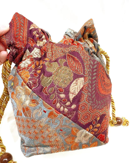 🇯🇵JAPAN Vintage ♡ Bags(Frame Purse/Frame Clutch/Kuchi Bag/Wallet)｜ 🇯🇵日本古著 ♡ 手袋(金襴錦織西陣織和裝手袋/口金袋/銀包)｜ Early Japanese second-hand old bag / ladies dinner bag 🔎ss-vin26