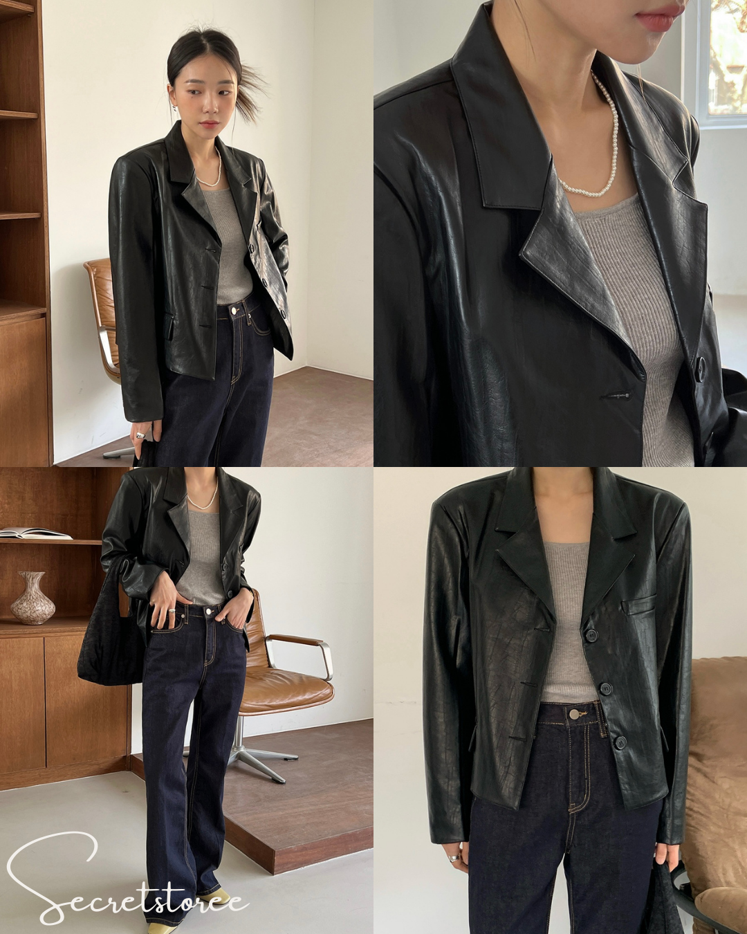 🇰🇷韓國｜百搭素色彈力顯瘦顯胸背心（4色入）
★ 產品編號🔎 SS-ks4fb27800