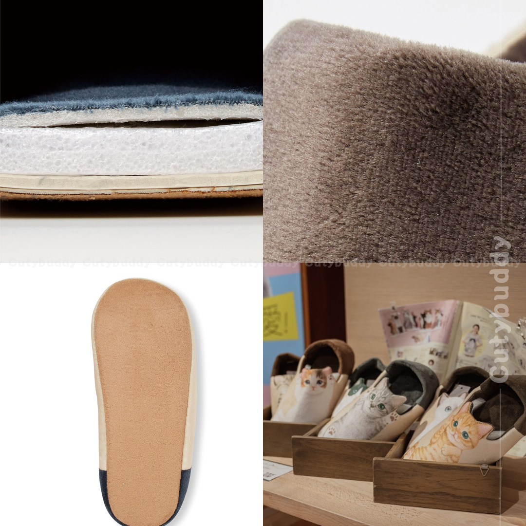 🇯🇵日本 四腳朝天的小貓咪 室內家居拖鞋 Cat Slippers