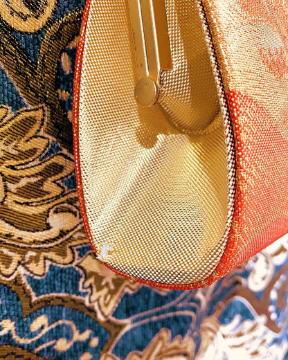 🇯🇵JAPAN Vintage ♡ Bags(Frame Purse/Frame Clutch/Kuchi Bag/Wallet)｜ 🇯🇵日本古著 ♡ 手袋(金襴錦織西陣織和裝手袋/口金袋/銀包)｜🔎 ss-vin162