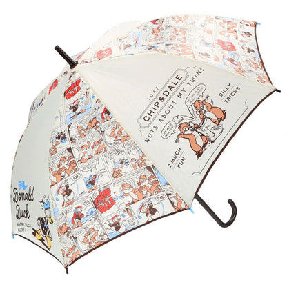 (特價售完即止) 絕版 🇯🇵日本 DISNEY Chip n Dale 長柄雨傘 骨長55cm