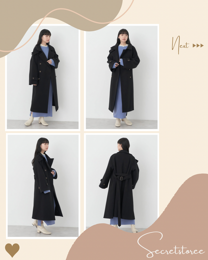 🇯🇵Japan｜2Way Slim Long Coat SS-E1M34L2Z0100 