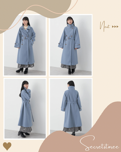 🇯🇵Japan｜2Way Slim Long Coat SS-E1M34L2Z0100 