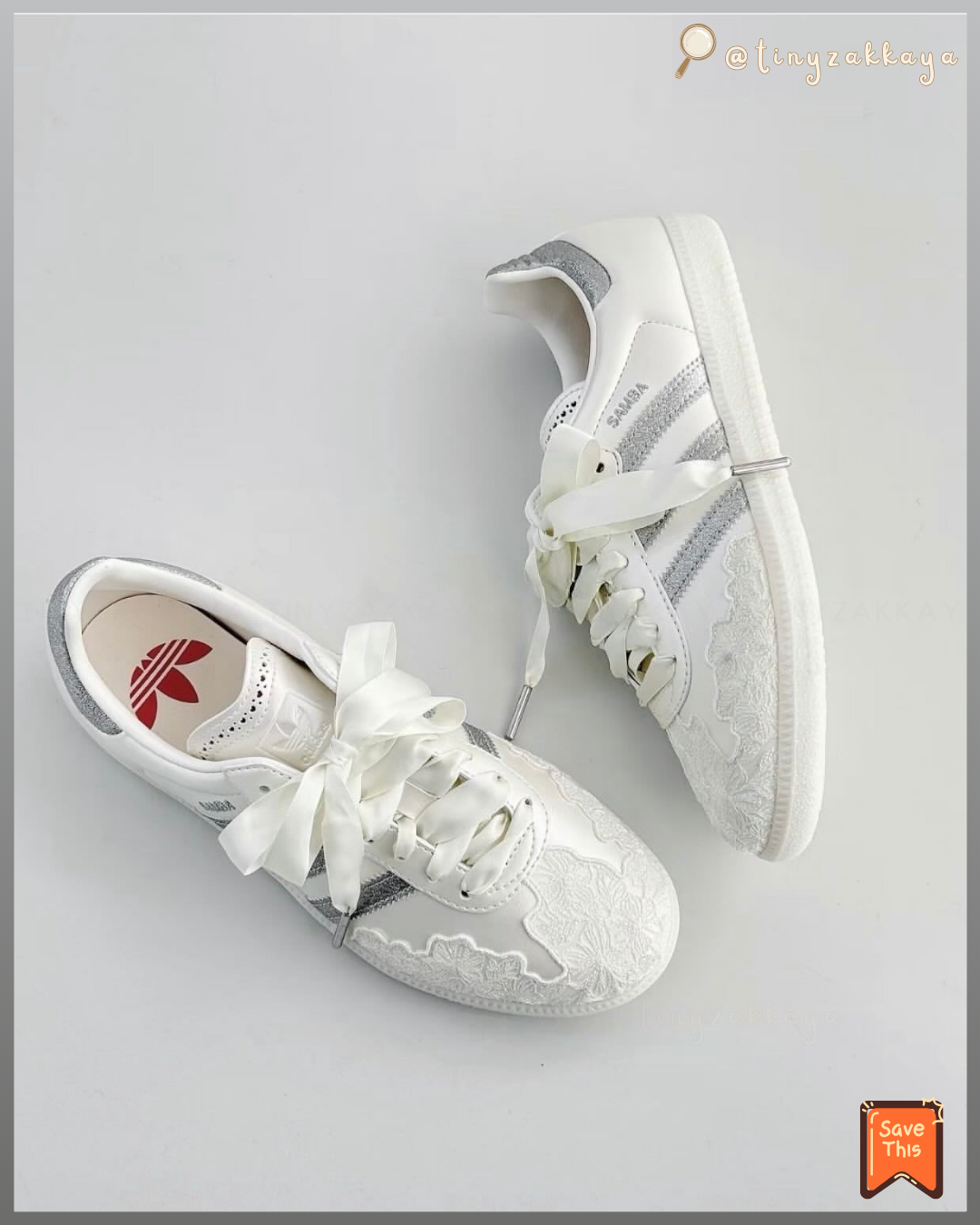 🇯🇵日本 ♥
ADIDAS SAMBA OG 2026年限定 Sneakers
白珠光蕾絲灰銀 銀蔥 奶油白 平底女鞋