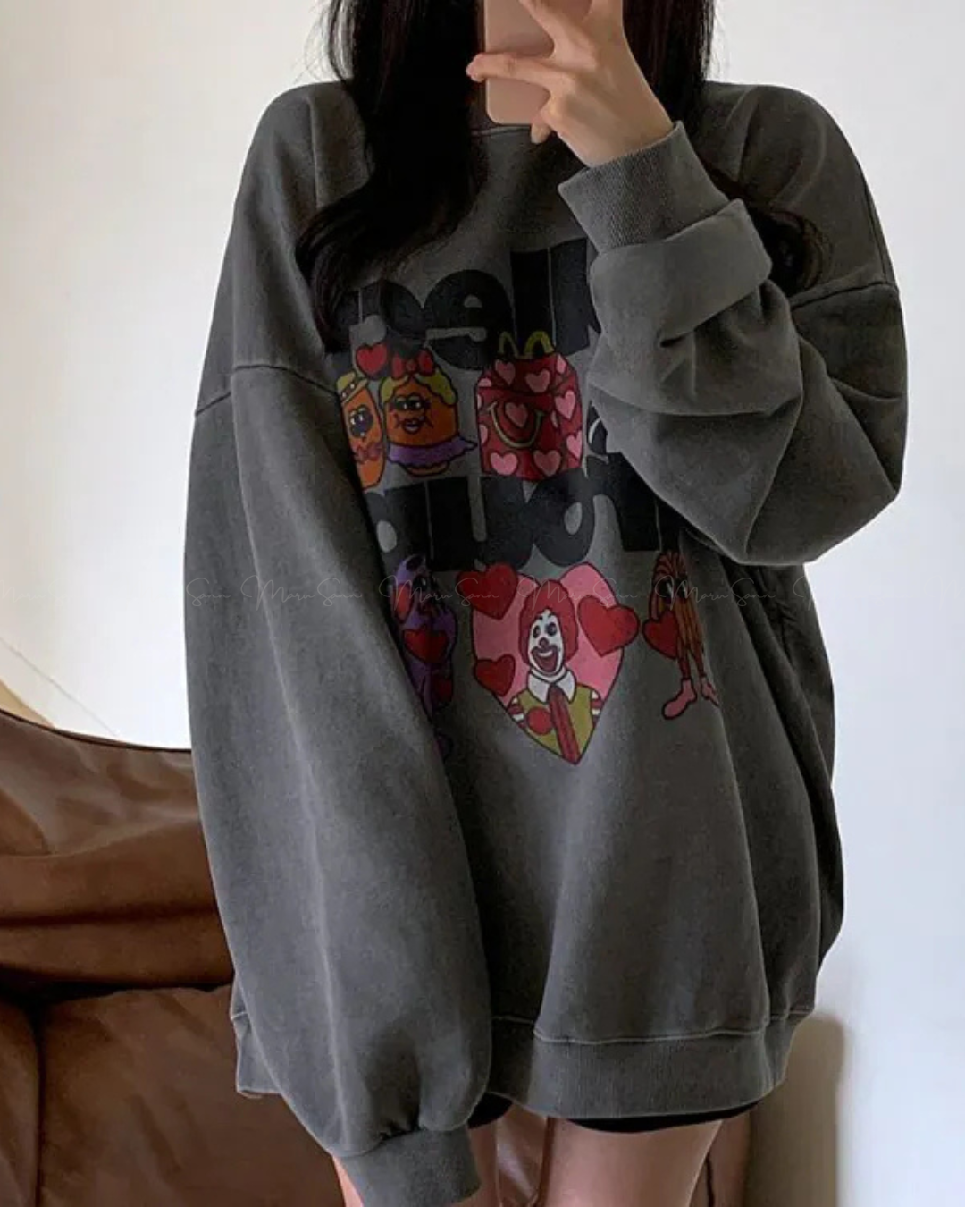 🇰🇷KOREA ♥ 歡樂兒童餐Collect Group角色印花衛衣 Hoodie 🔎SS-KSS98905788