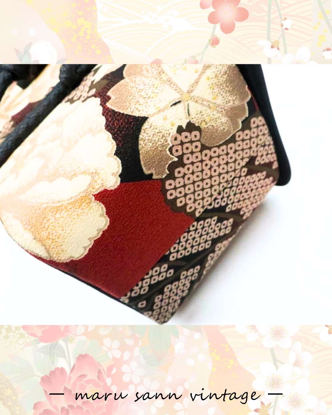 🇯🇵JAPAN Vintage ♡ Bags(Frame Purse/Frame Clutch/Kuchi Bag/Wallet)｜  🇯🇵日本古著 ♡ 手袋(金襴錦織西陣織和裝手袋/口金袋/銀包)｜🔎 ss-vin234