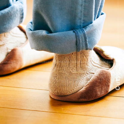 🇯🇵日本 FELISSIMO Cat Slippers 四腳朝天的小貓咪 室內家居拖鞋