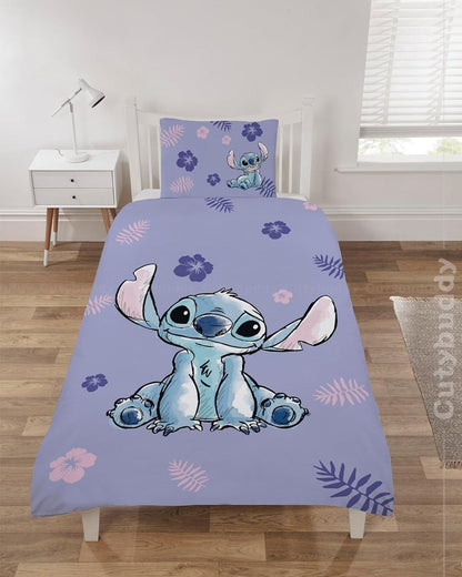 🌍歐美預訂 Disney STITCH Bed Set Single 史迪仔單人床鋪套裝