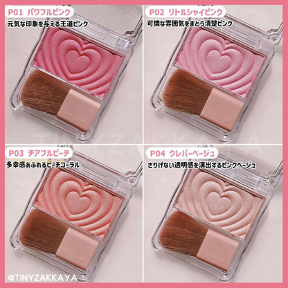 🇯🇵Japan CANMAKE Powder Cheeks Translucent Pearlescent Rouge Powder (P01-P05)
キャンメイクパウダーチークス