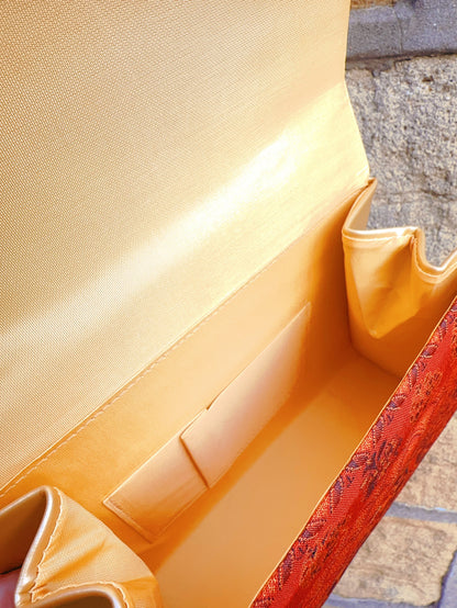 🇯🇵JAPAN｜Vintage Clothes Haori &amp; Bags(Frame Purse/Frame Clutch/Kuchi Bag)｜Japanese Vintage Haori Floral Dress with Gold Pockets｜🔎 ss-vin171