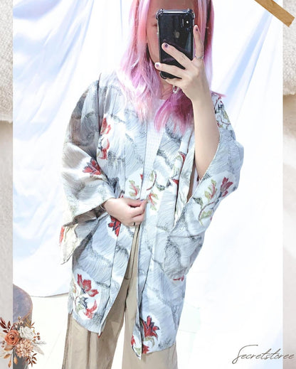 🇯🇵JAPAN Vintage ♡ Clothes(Haori/Kimono/Yukata)｜ 🇯🇵日本古著 ♡ 伝統百搭衣服💮(👘羽織/和服/浴衣)｜🔎 SS-vin036
