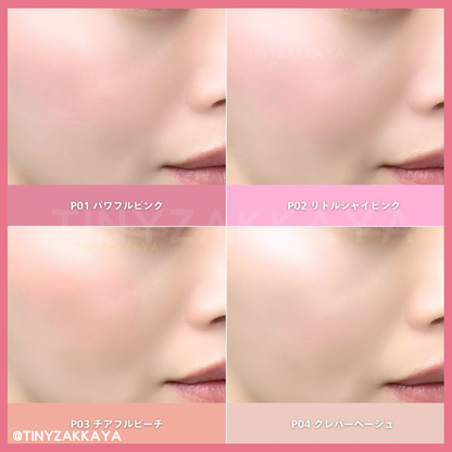 🇯🇵Japan CANMAKE Powder Cheeks Translucent Pearlescent Rouge Powder (P01-P05)
キャンメイクパウダーチークス