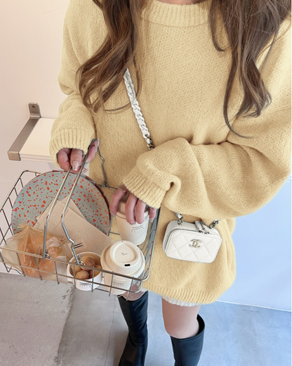 🇯🇵 JAPAN
♥ 粉嫩色男友風馬海毛寬鬆長版針織毛衣

🔎 ɪᴛᴇᴍ ɴᴏ.： SS-jg12380