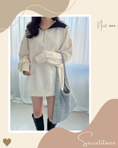 🇯🇵Japan｜Zip-up Hooded Sweat-Wicking Mini Dress (3 Colors) SS-gpm3870 