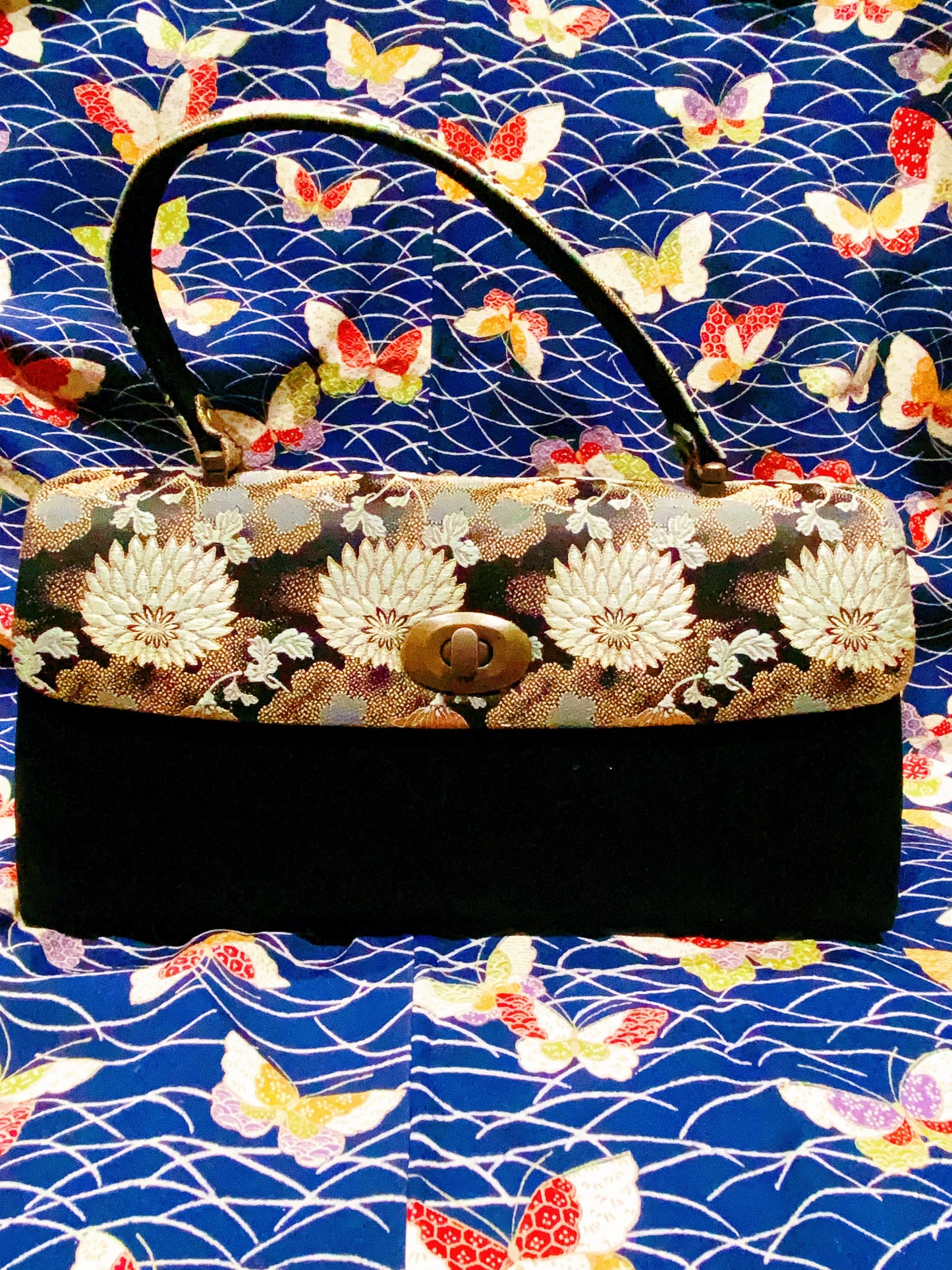 🇯🇵JAPAN Vintage ♡ Bags(Frame Purse/Frame Clutch/Kuchi Bag/Wallet)｜ 🇯🇵日本古著 ♡ 手袋(金襴錦織西陣織和裝手袋/口金袋/銀包)｜🔎 ss-vin382