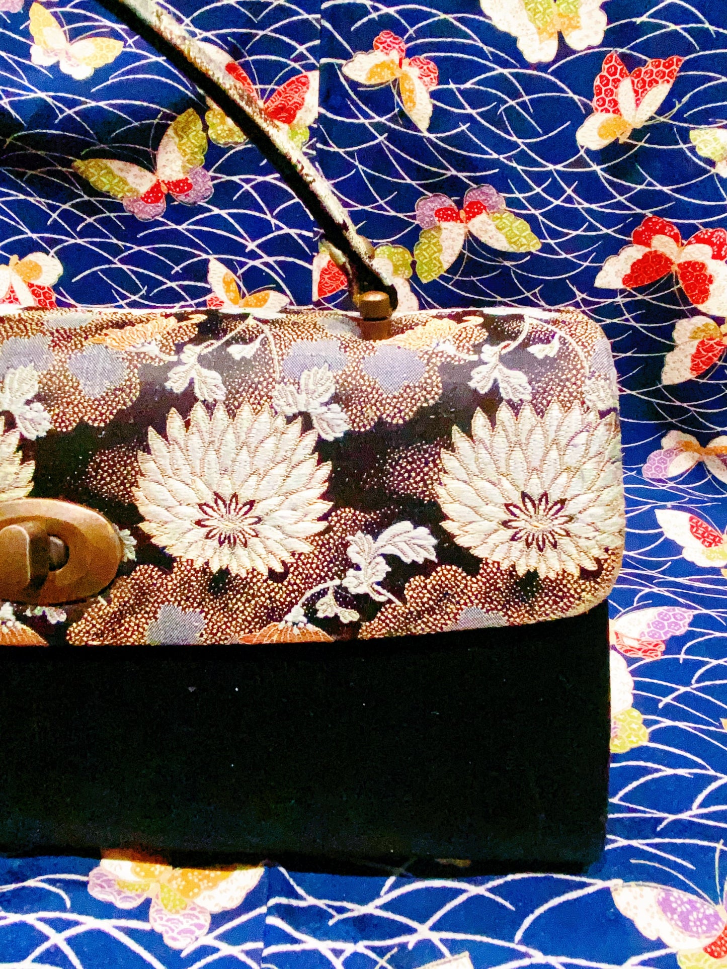 🇯🇵JAPAN Vintage ♡ Bags(Frame Purse/Frame Clutch/Kuchi Bag/Wallet)｜ 🇯🇵日本古著 ♡ 手袋(金襴錦織西陣織和裝手袋/口金袋/銀包)｜🔎 ss-vin382