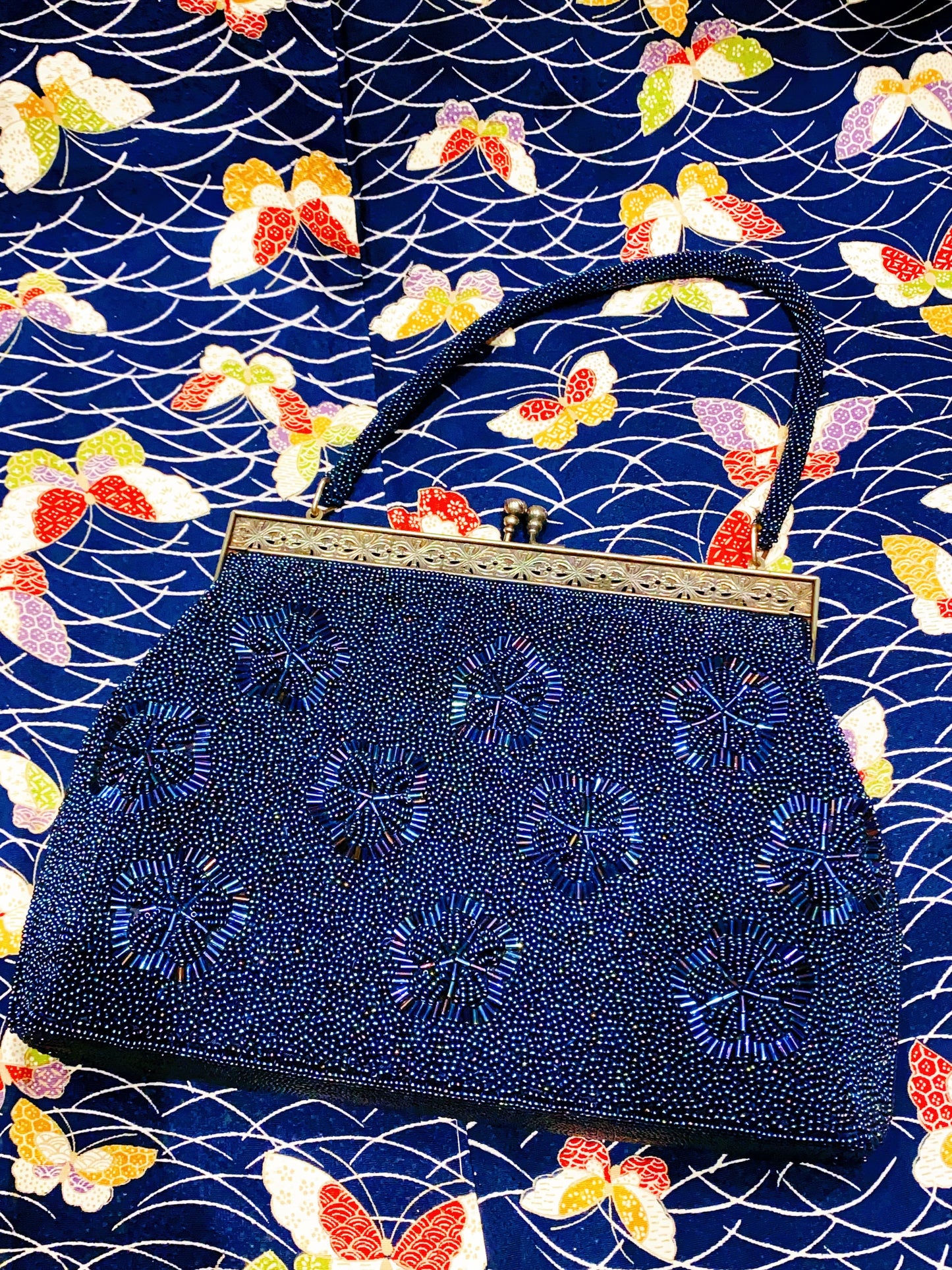 🇯🇵JAPAN Vintage ♡ Bags(Frame Purse/Frame Clutch/Kuchi Bag/Wallet)｜ 🇯🇵日本古著 ♡ 手袋(金襴錦織西陣織和裝手袋/口金袋/銀包)｜🔎 ss-vin381