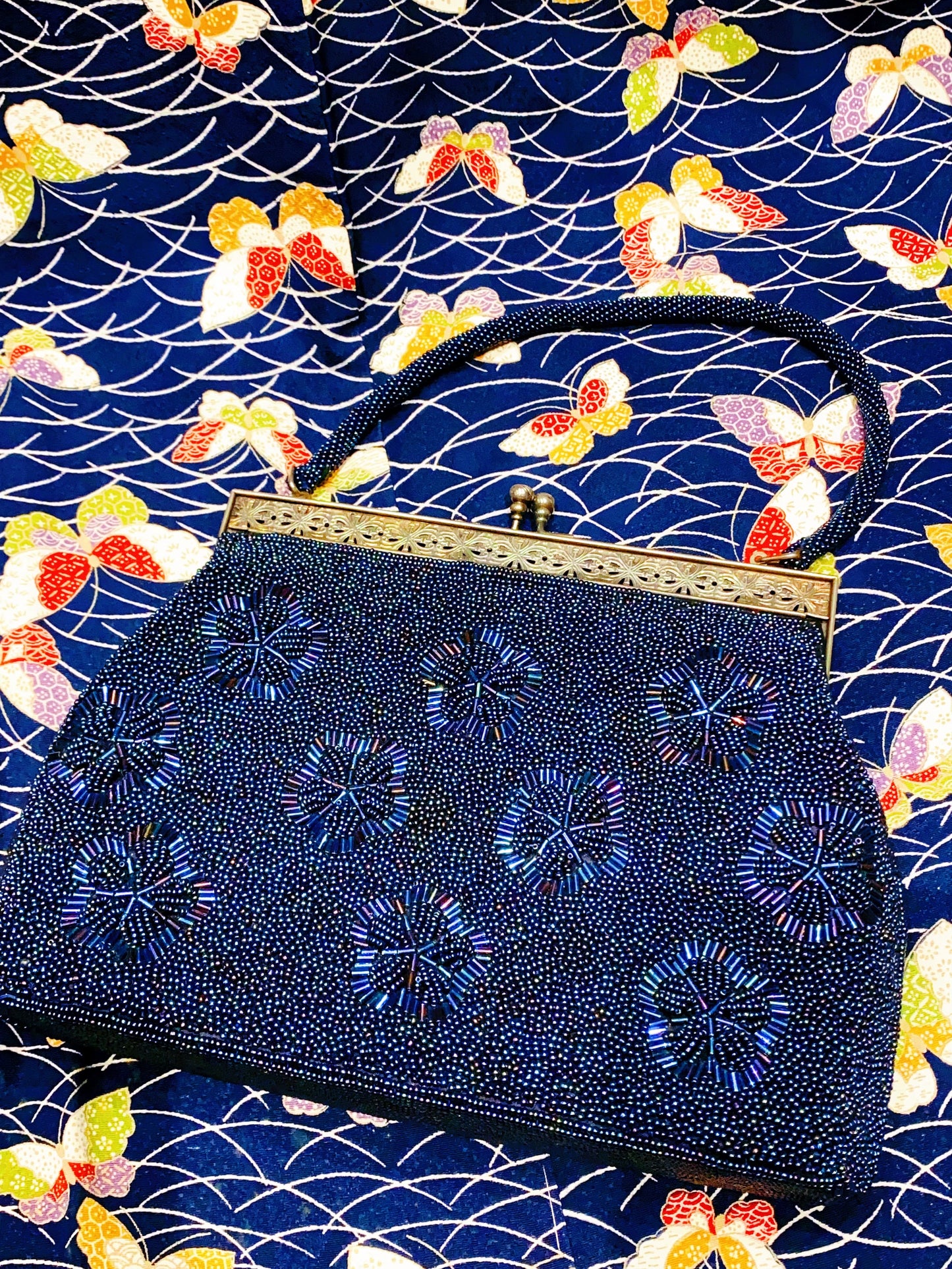 🇯🇵JAPAN Vintage ♡ Bags(Frame Purse/Frame Clutch/Kuchi Bag/Wallet)｜ 🇯🇵日本古著 ♡ 手袋(金襴錦織西陣織和裝手袋/口金袋/銀包)｜🔎 ss-vin381