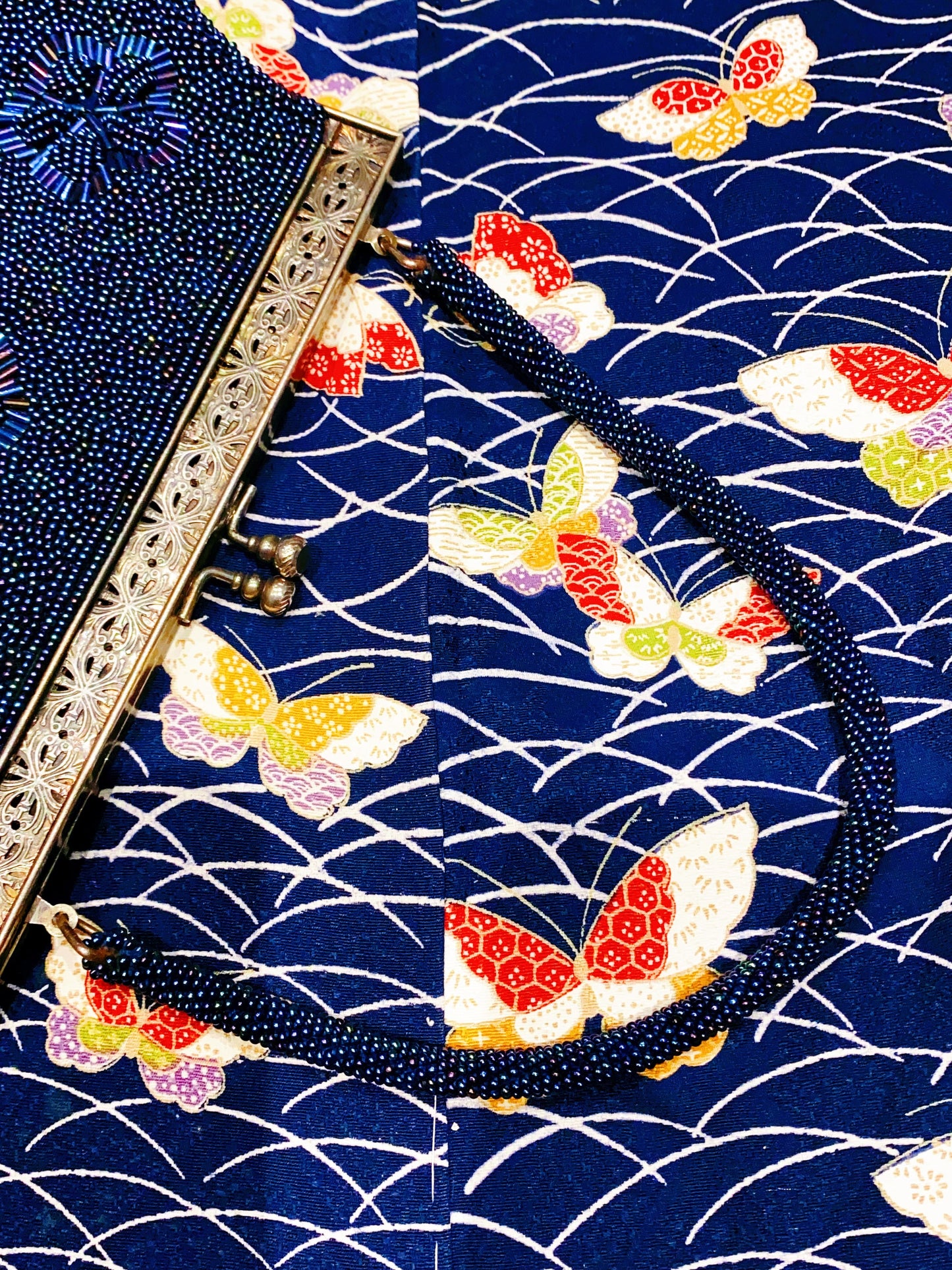 🇯🇵JAPAN Vintage ♡ Bags(Frame Purse/Frame Clutch/Kuchi Bag/Wallet)｜ 🇯🇵日本古著 ♡ 手袋(金襴錦織西陣織和裝手袋/口金袋/銀包)｜🔎 ss-vin381