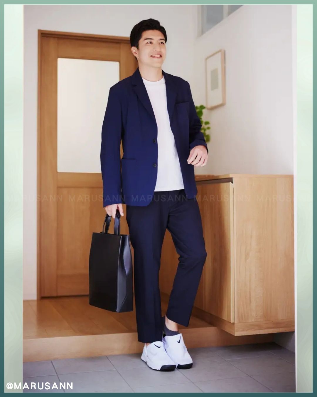 🇯🇵JAPAN JAPNA ♥ NIKE WMNS Go FlyEase Black White Women Slip On sneakers\ A must-have for pregnant women and lazy people! Hands-free sneakers/ 