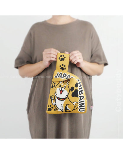 🇯🇵Japan♡ 2025 Latest Popular Japanese Pattern Knitted Vest Bag
 santos 2025 JapaneseStyle Knitted Vest Bag ニットバッグ